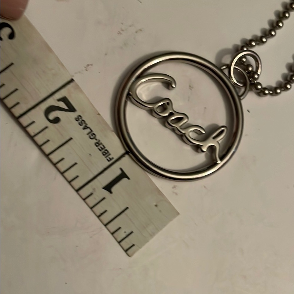 Coach Silver Keychain - Picture 3 of 3